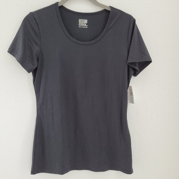 32 Degrees Women's Small Relaxed Cool Sleep Tee T-Shirt Black New - Picture 1 of 8